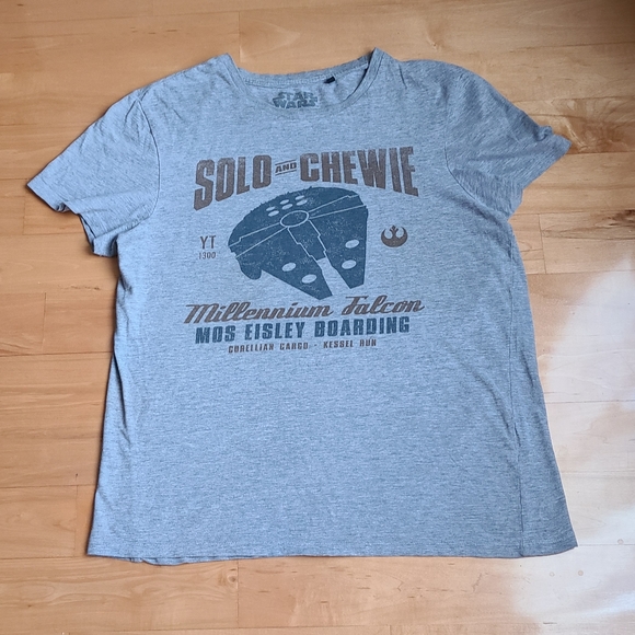 Star Wars Other - Star Wars t-shirt Solo and Chewie